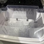 NEWBULIG Ice Makers Countertop with Handle, Portable Ice Machine, 9 Bullet Cubes in 6 Mins, 26lbs in 24Hrs, Auto-Cleaning, with Basket and Scoop, for Home, Kitchen, RV, Camping, Black photo review