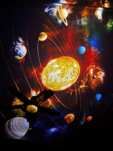FlyLily Galaxy Projector, 12 in 1 HD Planetarium Astronaut Galaxy Projector for Bedroom, Galaxy Star Night Light Projector for Kids Adults Gaming Room/Party/Home Décor photo review
