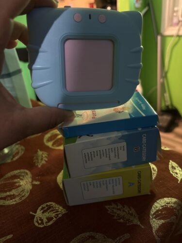 Airbition 510 Words, Talking Flash Cards for Toddler 1 2 3 4 Year Olds, Language Learning Toys, Pocket Speech Therapy Toys, Montessori Tools with 31 Themes, Children's Sensory Device photo review