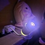 2-in-1 Galaxy Projector Night Light, USB Starry Sky Night Light Projector for Bedroom, Mini LED Ceiling/Wall Projection Lamp with 360° Rotation, for Kids Adults Gifts (6 Slides) photo review