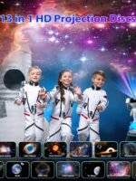 FlyLily Galaxy Projector, 12 in 1 HD Planetarium Astronaut Galaxy Projector for Bedroom, Galaxy Star Night Light Projector for Kids Adults Gaming Room/Party/Home Décor