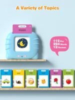 Airbition 510 Words, Talking Flash Cards for Toddler 1 2 3 4 Year Olds, Language Learning Toys, Pocket Speech Therapy Toys, Montessori Tools with 31 Themes, Children's Sensory Device