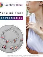 Leafael Gift Necklaces for Women, Infinity Love Birthstone Heart Crystal Pendant, Birthday Anniversary Jewelry for Wife, Mom, and Her, Silver Plated, 18" + 2" Adjustable Chain