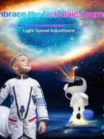 FlyLily Galaxy Projector, 12 in 1 HD Planetarium Astronaut Galaxy Projector for Bedroom, Galaxy Star Night Light Projector for Kids Adults Gaming Room/Party/Home Décor