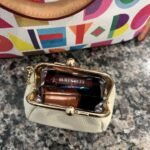 Genuine Leather Coin Purse for Women, Cute Mini Lipstick Holder Case, Small Vintage Kiss Lock Jewelry Storage Organizer Change Bag Pouch (Creamy White) photo review