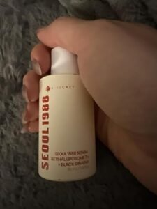 K-SECRET SEOUL 1988 Retinal Serum – Formulated with Advanced Retinal Liposome 2% and 58% Black Ginseng Extract | Fine Lines and Skin Texture Care Serum | Korean Skincare, 30ml / 1.01 fl oz photo review