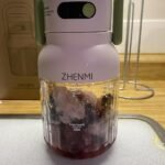 Portable blender, personal blender for smoothies and milkshakes, cordless, 33 oz BPA-free container, 18000 RPM motor, leak-proof lid with straw nozzle, USB-C rechargeable, easy-to-clean parts (green). photo review