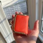 Royal Bagger Genuine Cow Leather Mini Jewelry Box Women's Coin Purse Solid Color Kiss Lock Change Pouch Casual Style Small Storage Bag for Women 1894 (New Black1) photo review