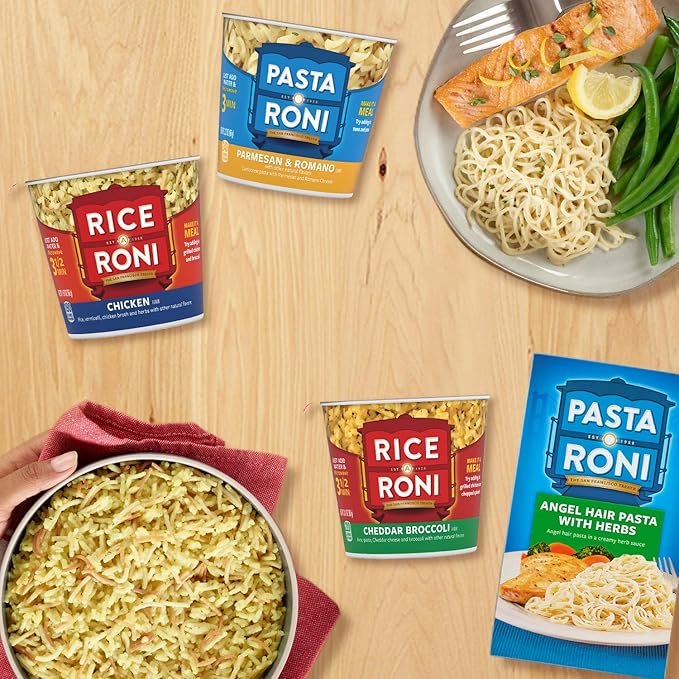 Rice-A-Roni Cups, Chicken Flavor, 1.9 oz (approx. 55.8 g) 12-cup pack