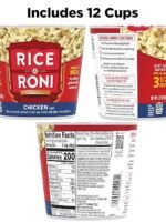 Rice-A-Roni Cups, Chicken Flavor, 1.9 oz (approx. 55.8 g) 12-cup pack