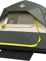 Tent 4 Person Tents for Camping - Instant Cabin Tent Setup in 50 Seconds with Rainfly & Windproof, Portable Pop Up Tents with Carry Bag for Family Outdoor Camping & Hiking