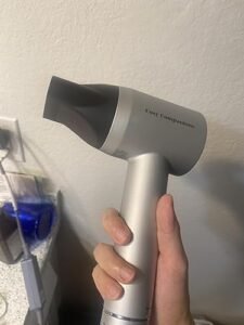 Cosy Companions Hair Dryer - Negative Ionic Blow Dryer with 150000 RPM High Speed Brushless Motor for Fast Drying, Low Noise, HD Display Hair Dryer with Diffuser and Nozzle, 5 Temps & 2 Speeds photo review